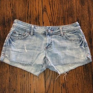 American eagle denim shorts